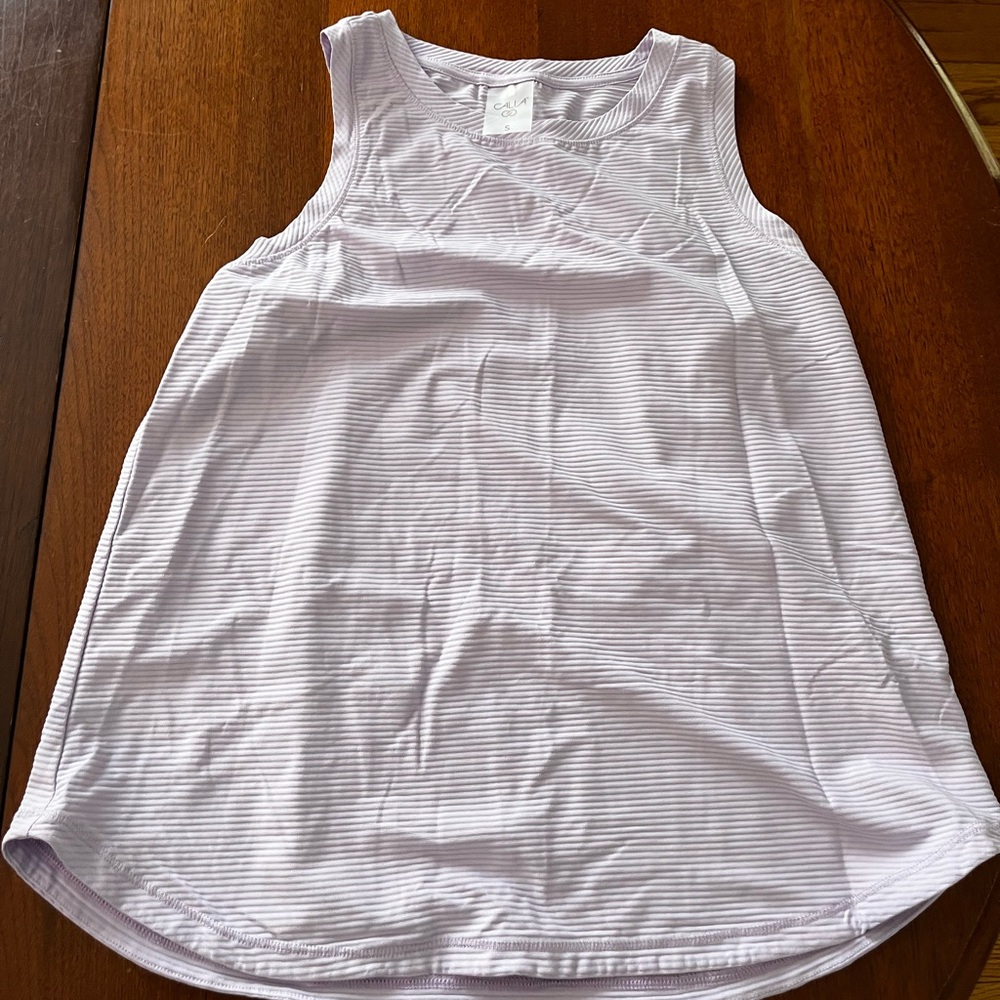 Calia by Carrie Underwood Lavender Athletic Sleeveless Top